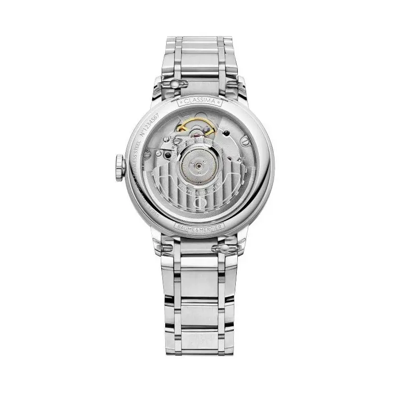 Orologio Classima In Acciaio Con Bracciale E Cinturino Tela - Baume&Mercier miniatura 2