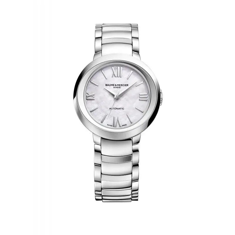 Orologio Da Donna In Acciaio Promesse 10182 Quadrante Bianco - Baume&Mercier