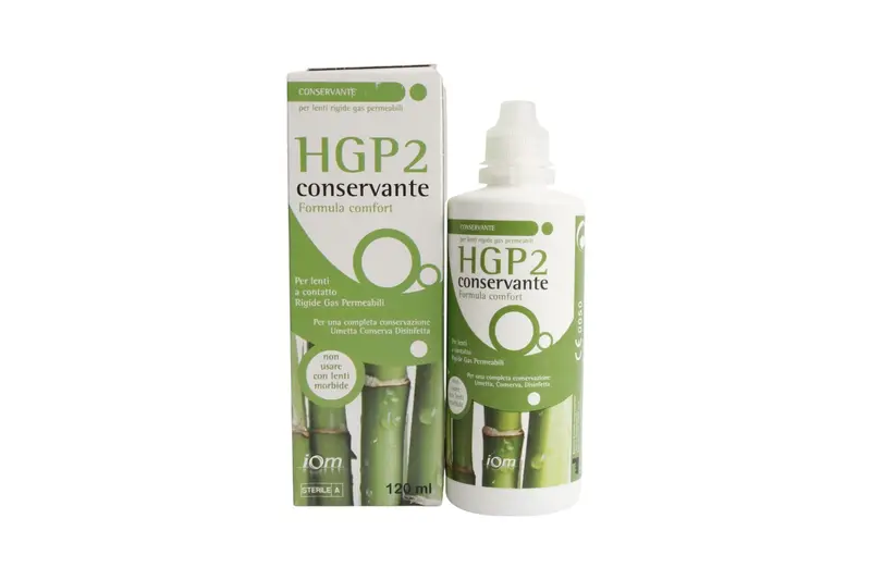 Bausch and Lomb  Hgp2 Conservante 120 ML per lenti a contatto rigide Liquidi