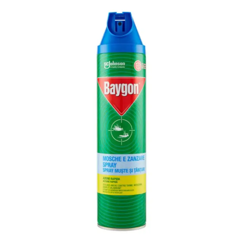Mosche & Zanzare Spray Baygon 400Ml