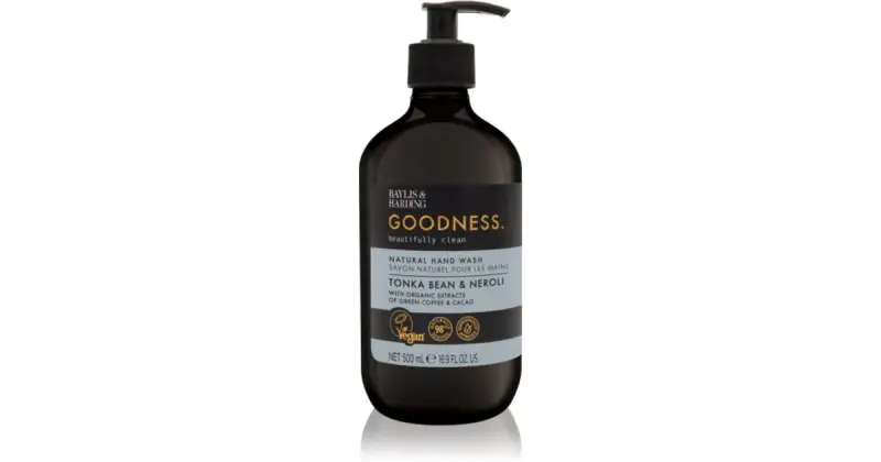 Goodness Tonka Bean & Neroli Sapone Liquido Per Le Mani 500 Ml