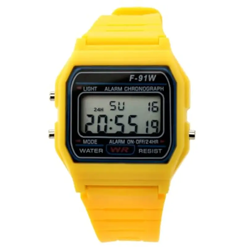 BDM - Classico orologio Casiopea Originale per uomo, donna, ragazza o ragazzo con cinturino digitale con sveglia. Un regalo d'epoca. - Modelo 17 miniatura 3