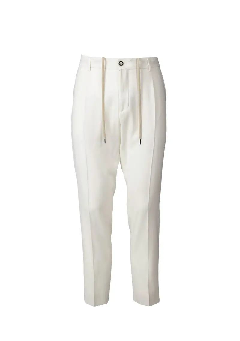 BE-ABLE - Pantalone Uomo Bianco