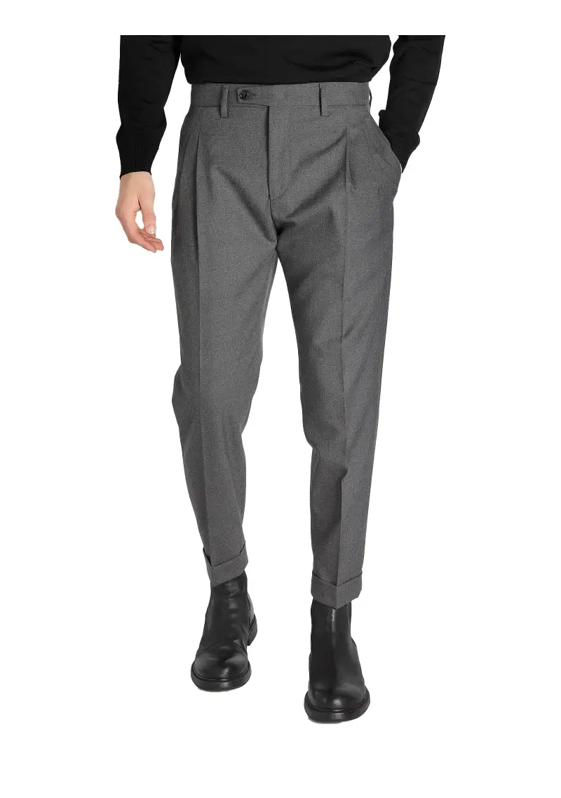 Pantalone Uomo Grigio miniatura 2
