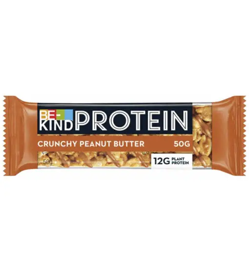 Crunchy Peanut Butter - barretta proteica Brown