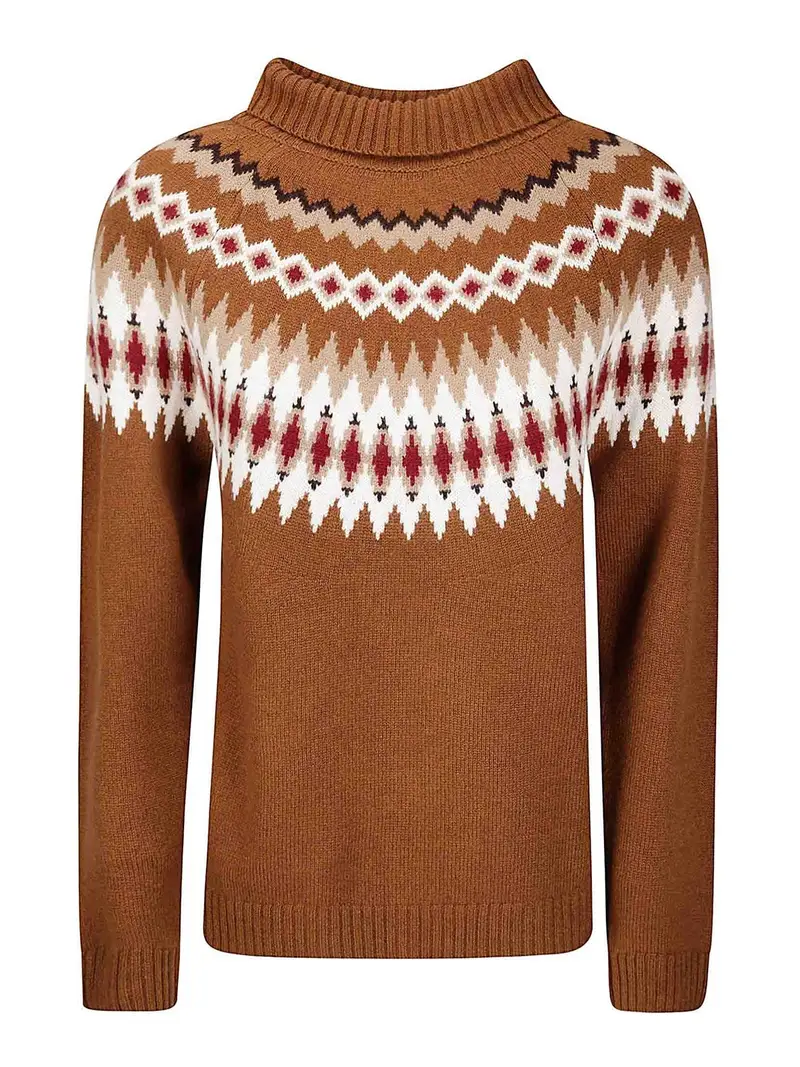 Collo a tartaruga Marrone