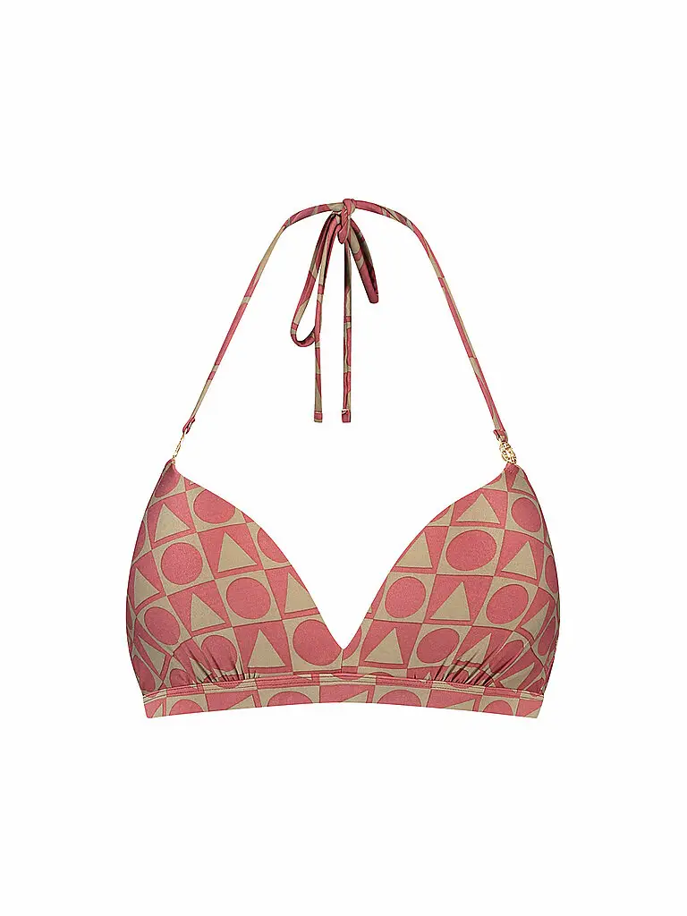 Bikinioberteil Rouge Graphics da donna rosso scuro | 36C