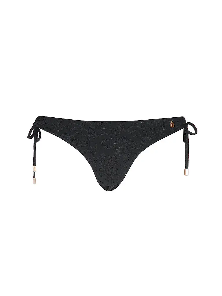 Slip bikini da donna Black Embroidery nero | 38