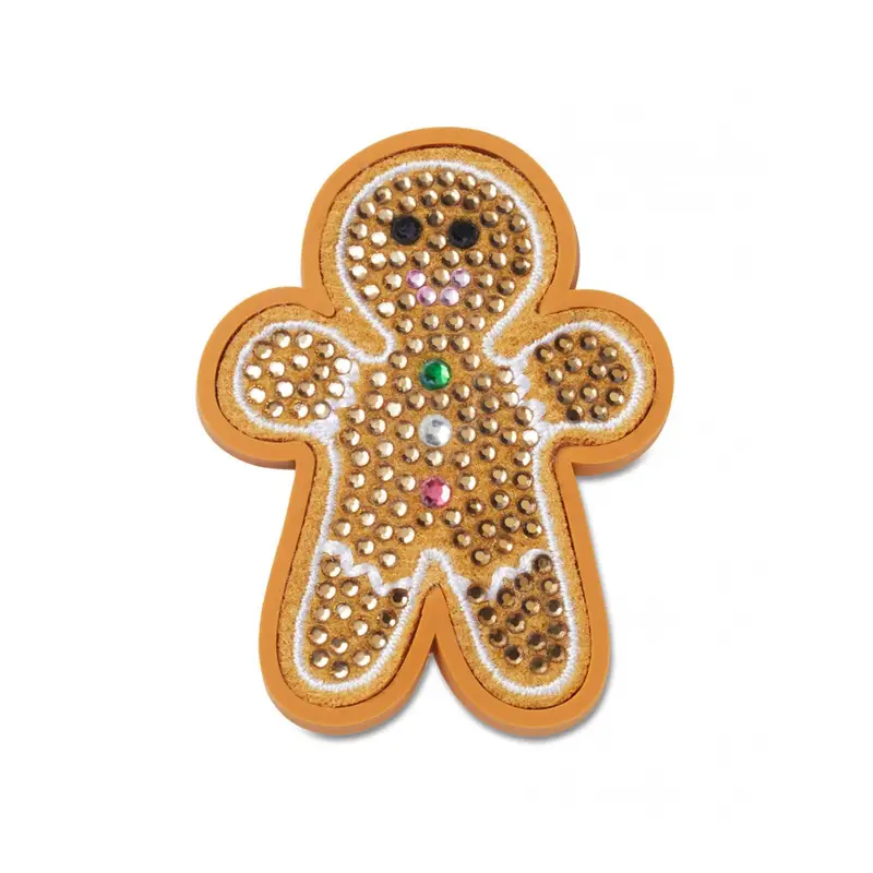 Beaded gingerbread cookie