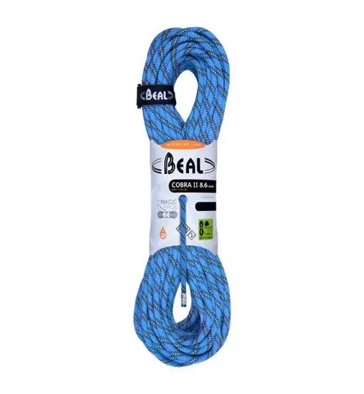Cobra II Unicore Dry Cover 8,6 mm - mezza corda Blue