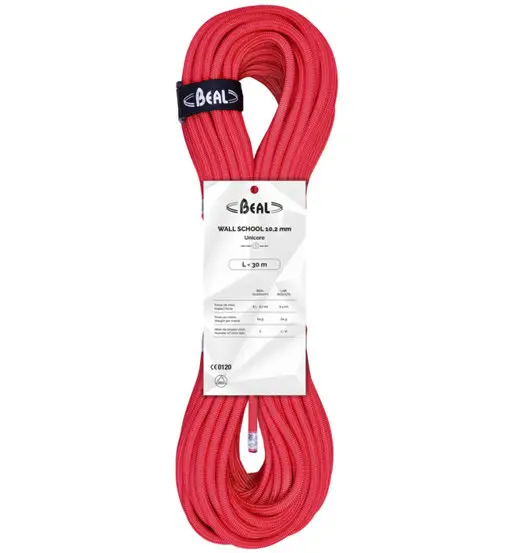 Wall School Unicore 10,2 mm - corda singola Red