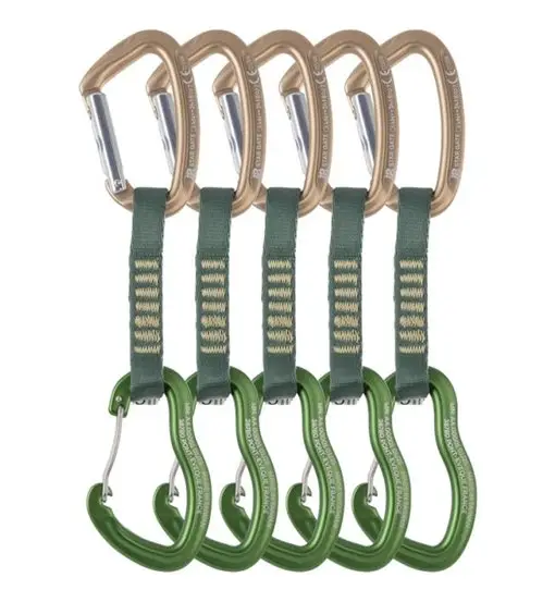 Zest Quickdraw 11cm 5 Pack - set rinvii Green