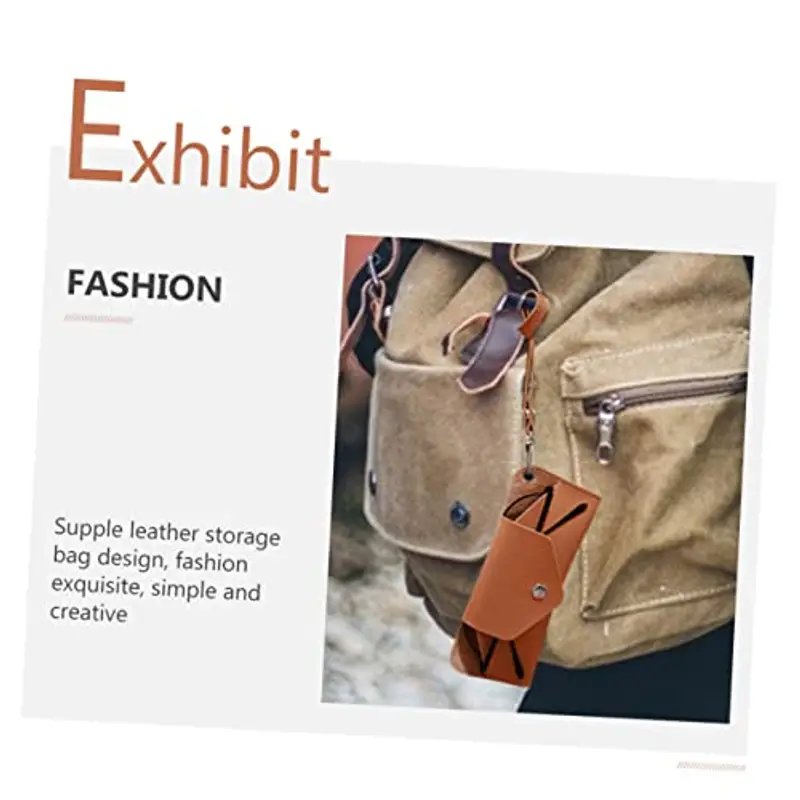 Beaupretty 1 Set Borsa Per Occhiali Custodia Per Occhiali Da Viaggio Custodia Per Occhiali Da Appendere Custodia Per miniatura 3