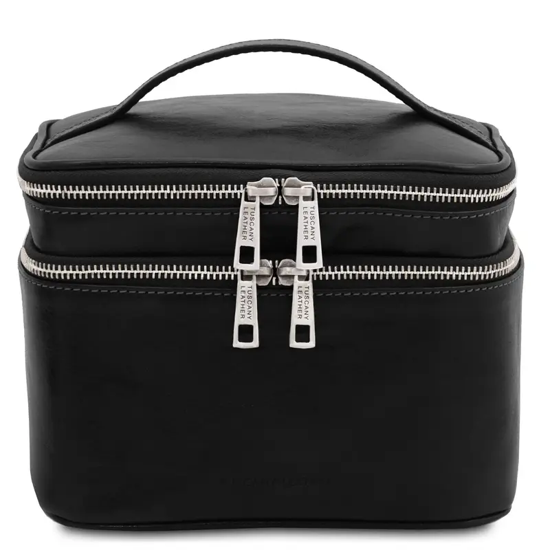 Tuscany Leather Beauty Case Nero 2073073