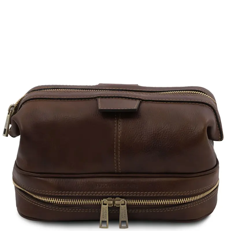 Tuscany Leather Beauty Case Testa di moro 1414349