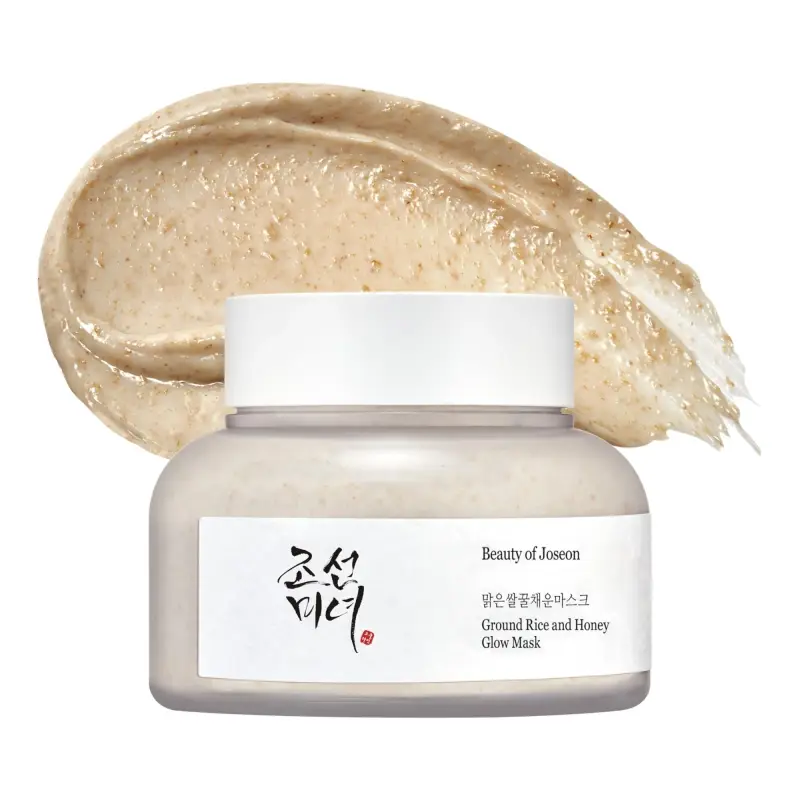 Viso Ground Rice and Honey Glow Mask - Maschera viso idratante,Maschera viso purificante,Maschera illuminante viso