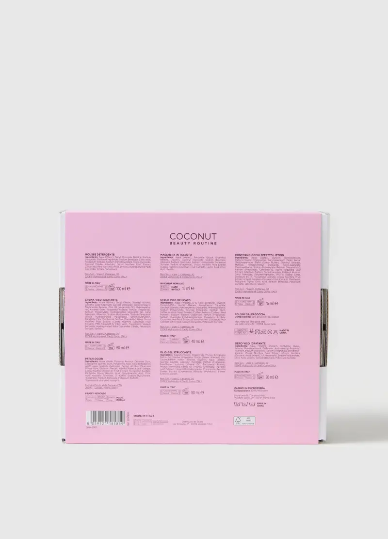 Beauty Routine Besties Skincare Set Cocco (10 Sorprese), Donna, Rosa miniatura 2