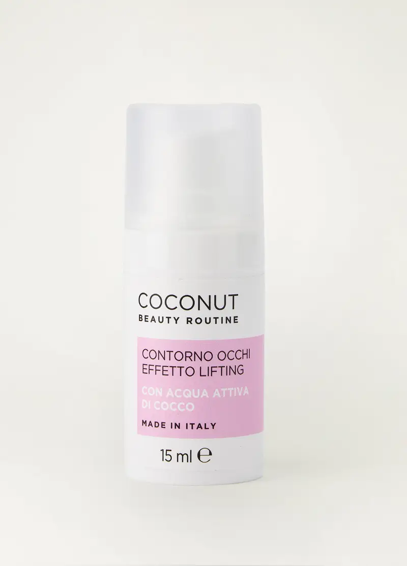 Crema Contorno Occhi Al Cocco 15ml, Donna, Bianco