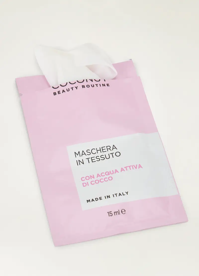 Maschera Idratante Al Cocco Beauty Routine, Donna, Bianco miniatura 3