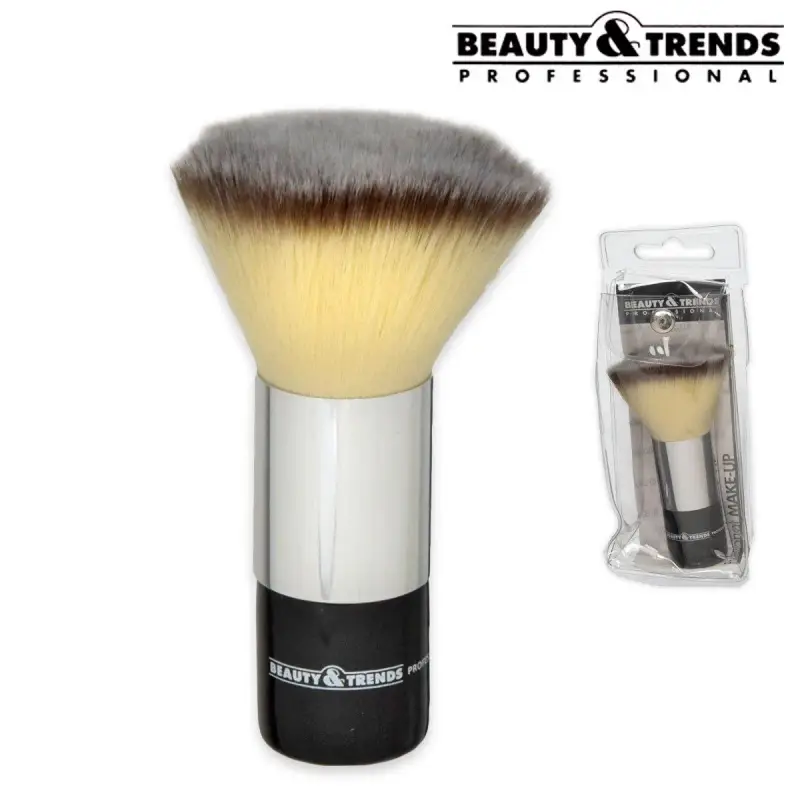 Tendenze beauty pennello kabuki corto nero