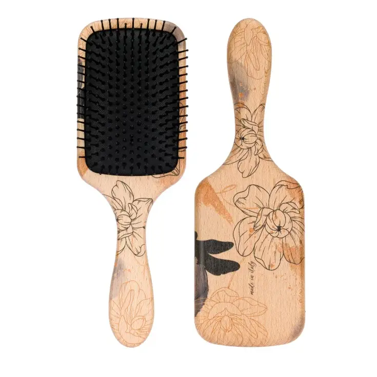 Spazzola Magnum Black Flower Beautytime 1 Pezzo