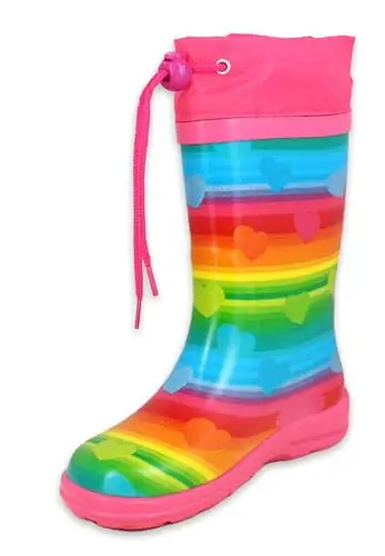 Beck Arcobaleno, Stivali di Gomma Bambine e Ragazze miniatura 3