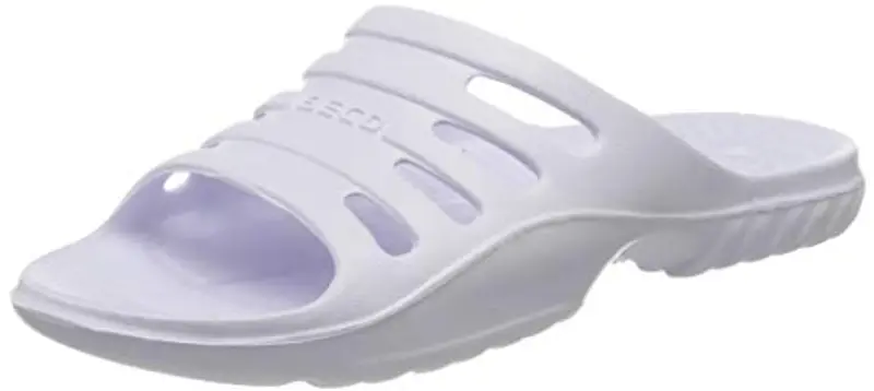 Beco Beco Pantoletten, Badelatschen Unisex - Ciabatte Uomo, Bianco (White1), 41 EU, Pair