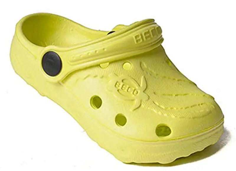 Beco Schildi Clogs, Zoccoli Unisex per Bambini, Unisex Bambino, 9084, Limone, 30 miniatura 2