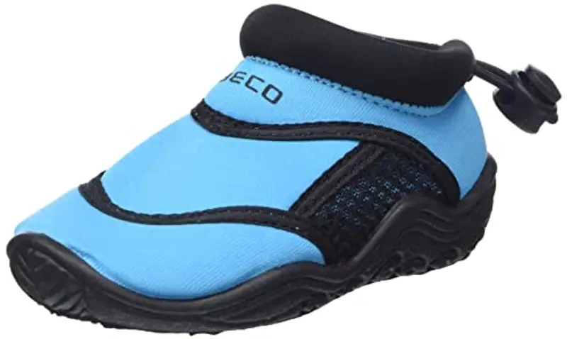 Beco Surf-und Badeschuhe-92171, Scarpe da Scogli Unisex-Bambini, Turchese (Türkis/Schwarz 660), 20 EU