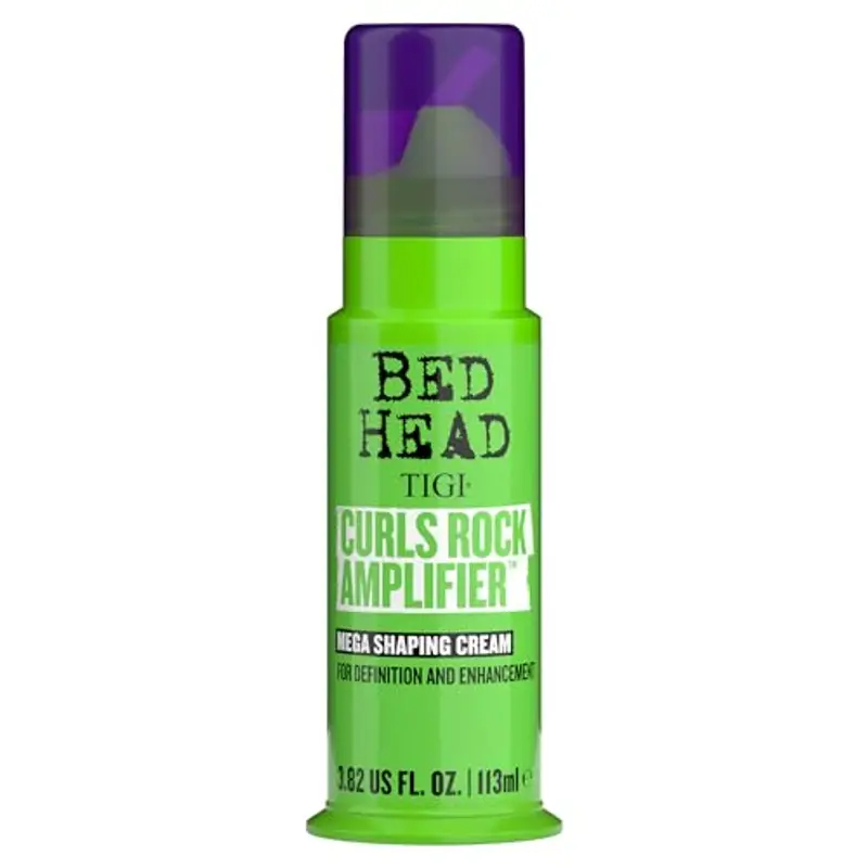 Bed Head by TIGI | Crema Styling per capelli ricci o mossi Curls Rock Amplifier | Prodotti anticrespo per capelli ricci definiti | 113ml