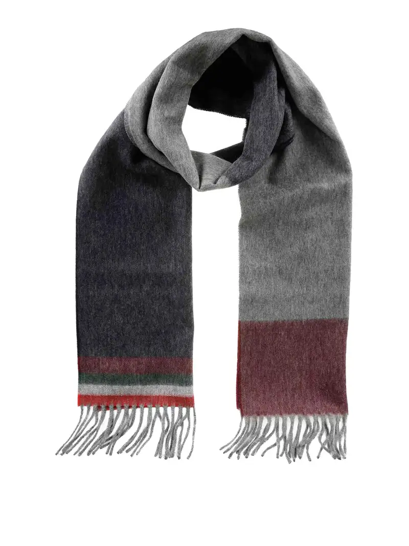 Sciarpa di lana Rosso Scuro