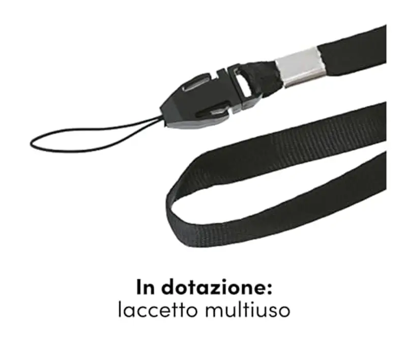 Beghelli Salvalavita Band Plus - Bracciale Anziani con Tasto SOS per Chiamate d'Emergenza, Resistente all'Acqua, Dispositivo Indossabile di Telesoccorso - da Collegare con Il Cellulare miniatura 2