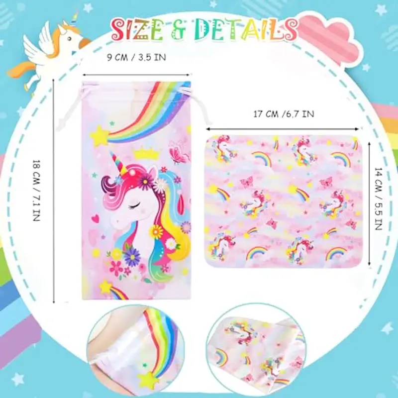 Beipegin Occhiali da Sole Bambina Unicorno Forma di Cuore Protezione UV Ultravioletti Occhiali Sole con Custodia miniatura 3