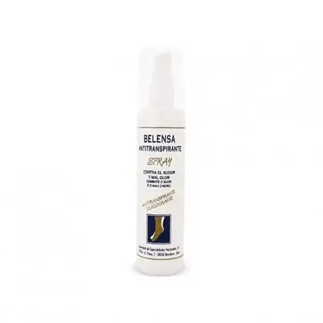 Spray Antitraspirante Contro Sudore e Cattivi Odori 125ml Belensa