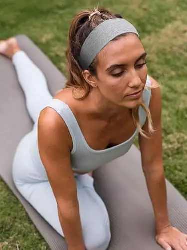 BELEVO Fascia Capelli Donna, 6 Pezzi Elastica Assorbente Headband Sport Yoga Accessori Per Capelli Uomo miniatura 2