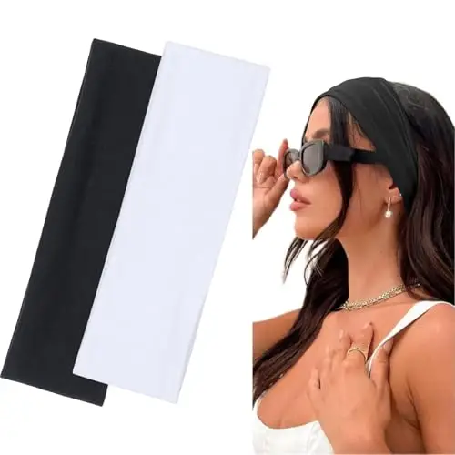 BELEVO Fasce per capelli Uomo Nero 3038794