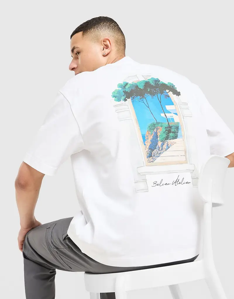 Villa T-Shirt, bianco