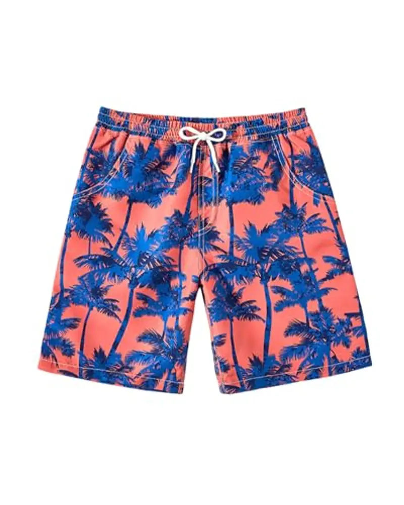 BeLikeFish Costume da Bagno per Ragazzi 5-14 Anni | Asciugatura Rapida, Vita Regolabile, Stile Estivo