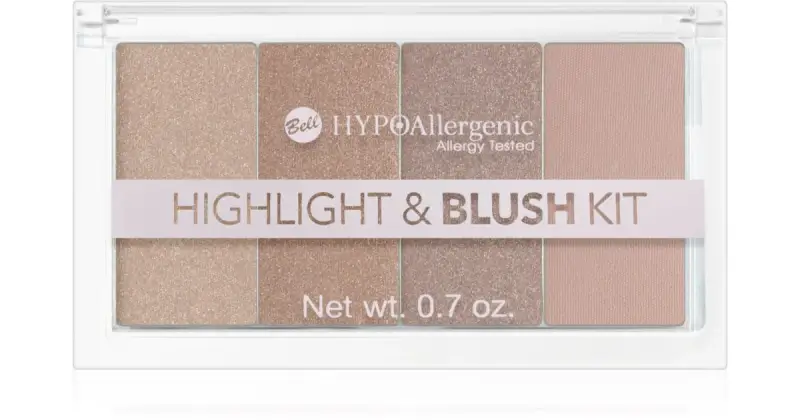 Hypoallergenic palette di illuminanti e blush 20 g