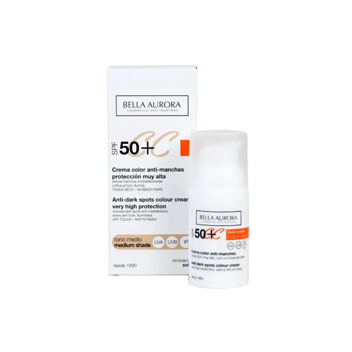 CC Crema Anti-Macchie Spf50 Tonalità Media 30 ml
