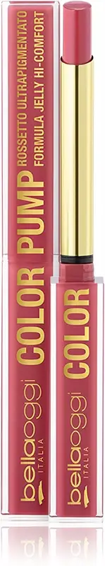 Bellaoggi Color Pump Rossetto In Crema Altamente Pigmentato Colore Cherry Cola 7 G