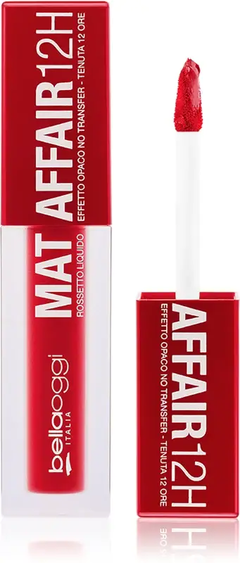 Bellaoggi Mat Affair Liquid Rossetto Liquido Matte Colore Red Affair 4.4 Ml