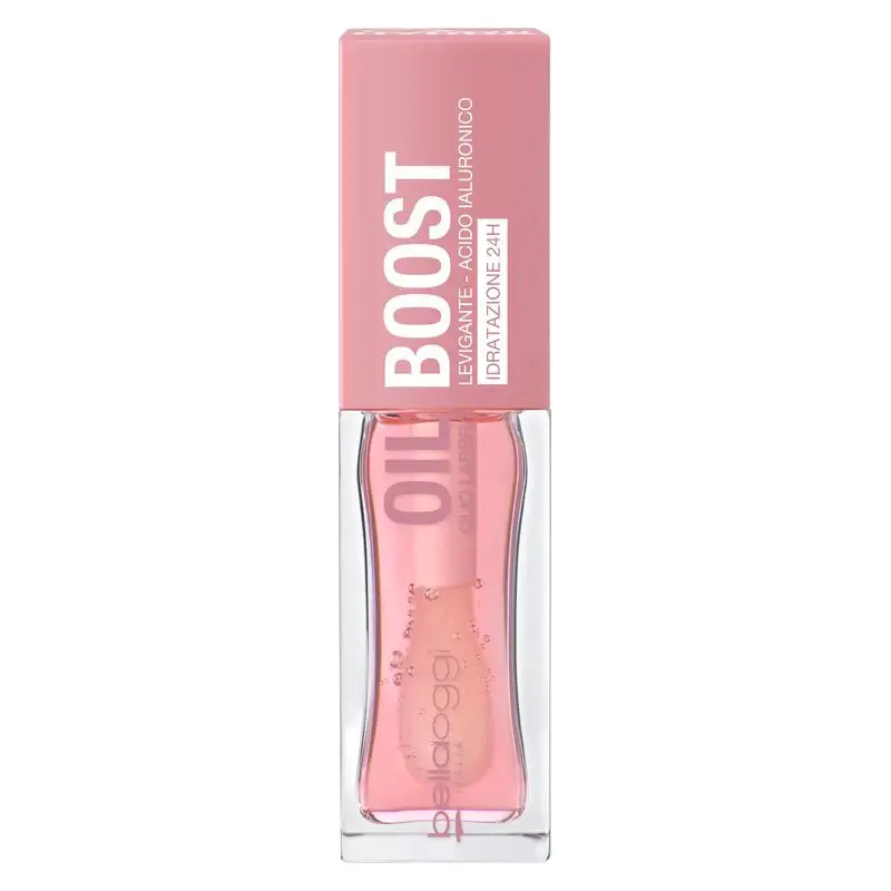 Bellaoggi Oil Boost - Olio Labbra Levigante Acido Ialuronico Rosehip (5.3 Ml)