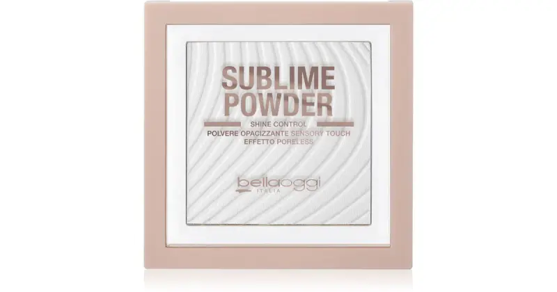 Bellaoggi Sublime Powder Shine Control - Polvere Opacizzante Sensoriale Touch Effetto Shine Poreless Supernova