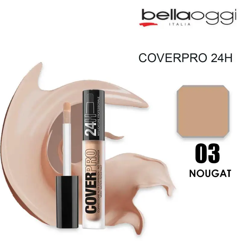 cover pro 24h correttore alta coprenza nougat