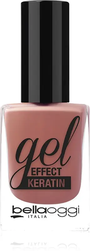 Gel effect keratin smalto effetto gel con cheratina nude petal