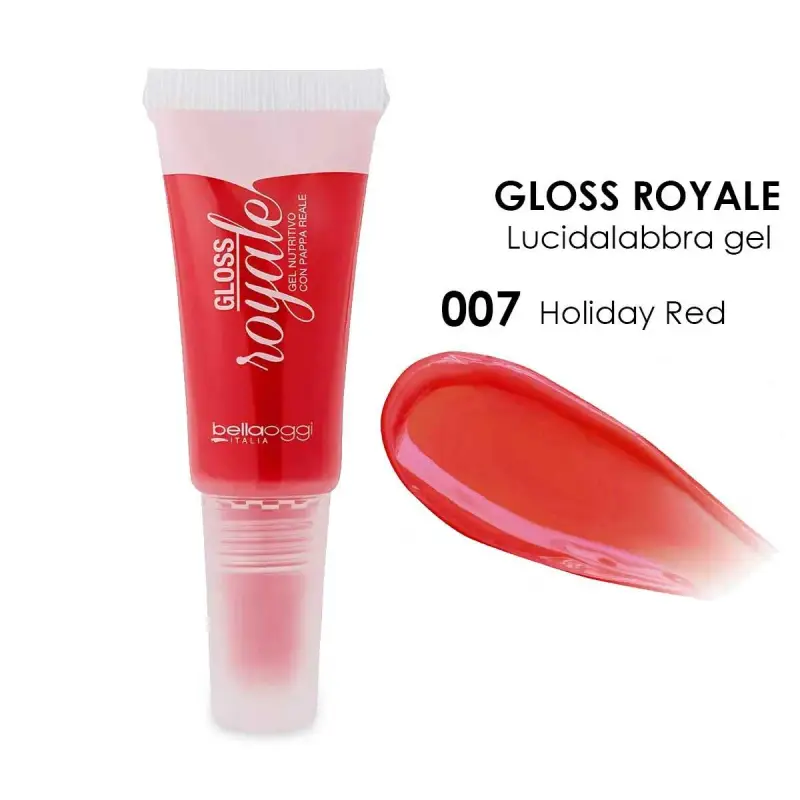 gloss royale lucidalabbra gel con pappa reale holiday red 007