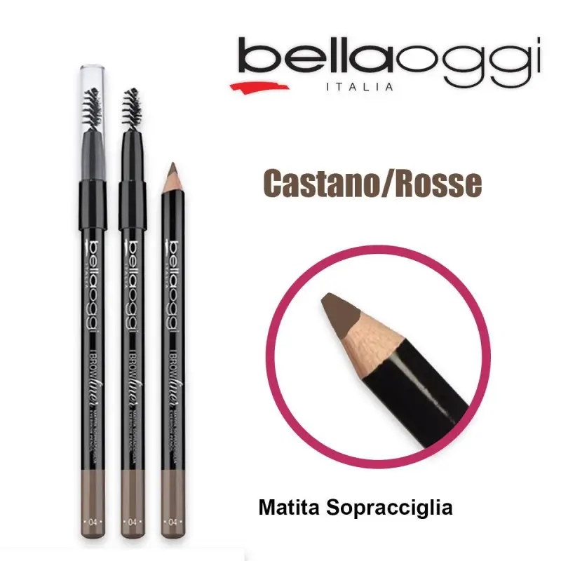 I liner sopracciglia matita sopracciglia medium brown/red/castano/rosse