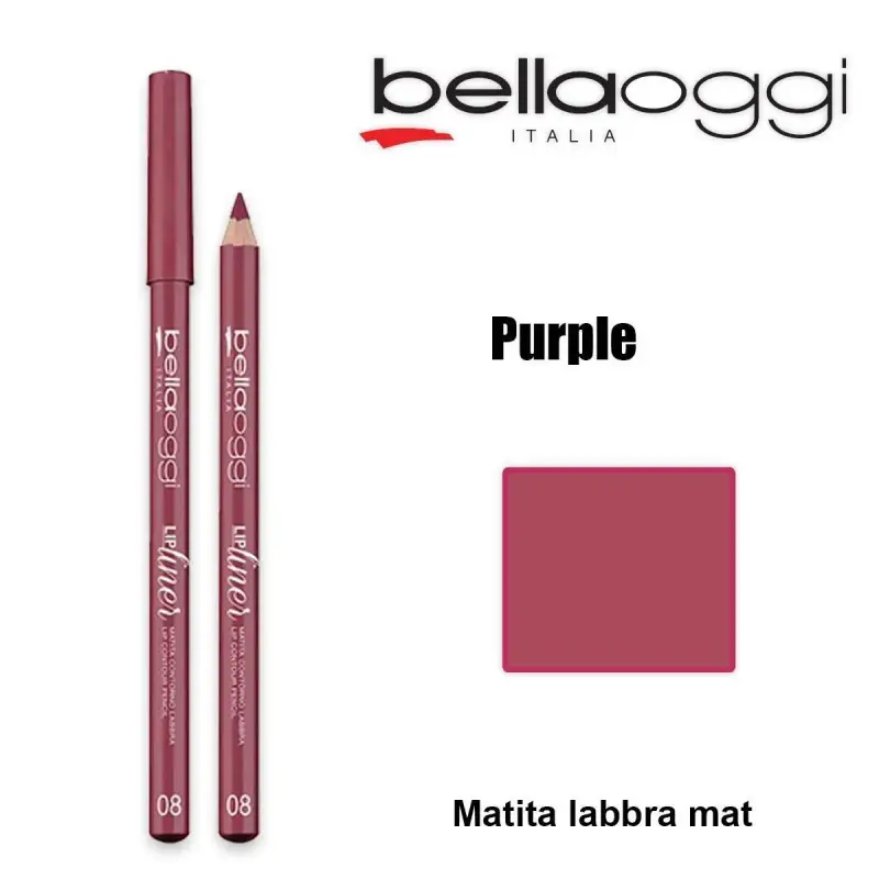Lip Liner Matita Mabbra effetto matto purple