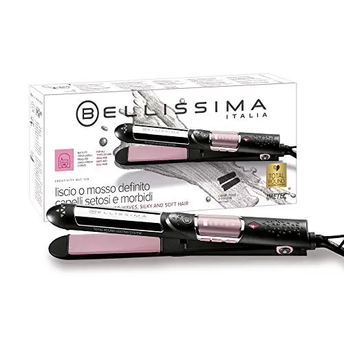 Bellissima Imetec Creativity B27 100 Piastra Per Capelli Con Rivestimento In Ceramica E Controllo Della Temperatura,